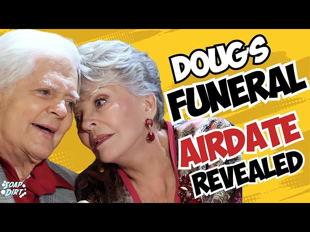 Days of our Lives: Doug Williams’ Funeral & Bill Hayes Last Airdate #dool #daysofourlives