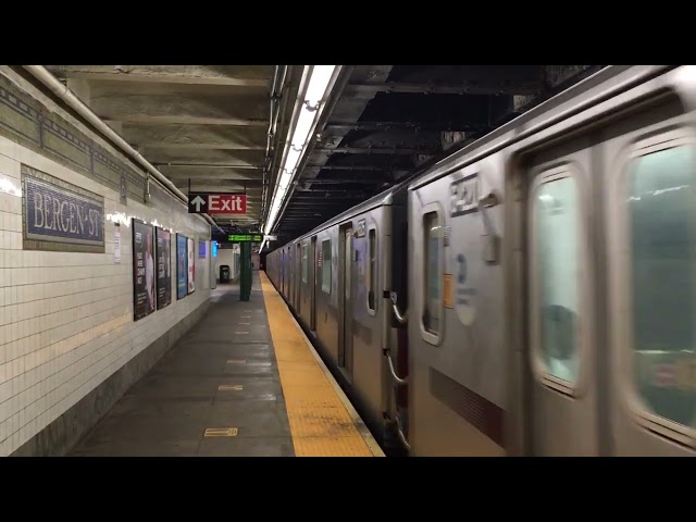 MTA New York City Subway: R142 (5) at Bergen St