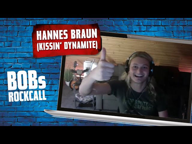 Hannes Braun (Kissin' Dynamite) über das neue Album "Not The End Of The Road" | BOBs Rockcall