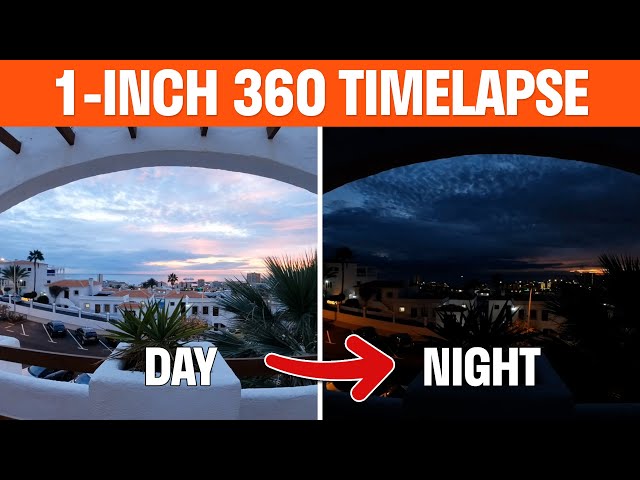 Insta360 ONE RS 1-INCH 360 Day To Night Timelapse Tutorial