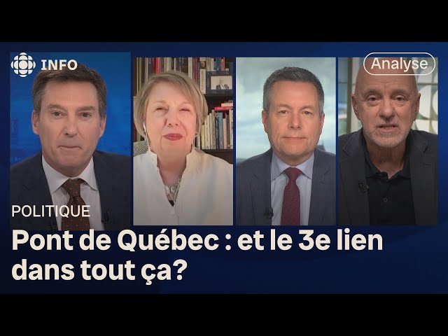 Panel politique : Ottawa va investir 1 G$ sur 25 ans sur le pont de Québec