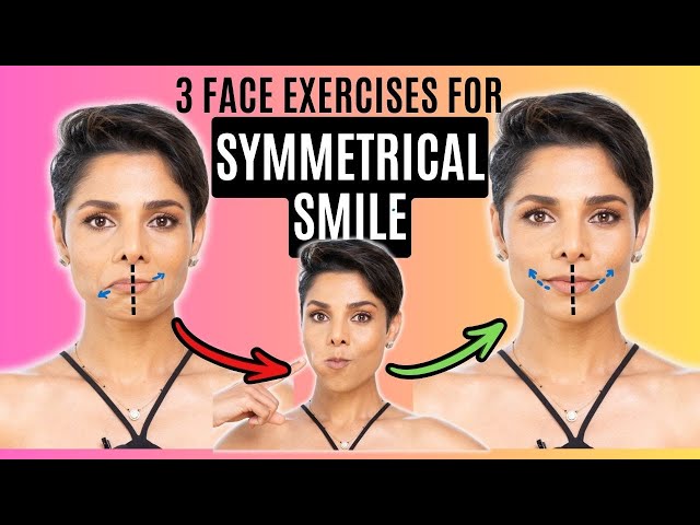 You Can FIX ASYMMETRICAL SMILE  Naturally with these 3 FACE EXERCISES