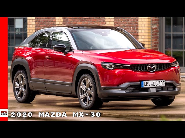 Electric 2020 Mazda MX 30 in Red Crystal