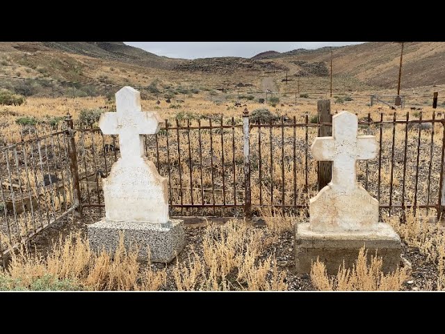 Exploring the Old Cemetery in the Ghost Town of Candelaria, Nevada