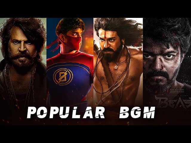 Popular BGM 2022 ft.Beast, Psycho Simon, RRR, Kurup, Bheeshma, Varthan