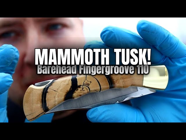 Amazing {Mammoth Tusk} BUCK 110 CUSTOM
