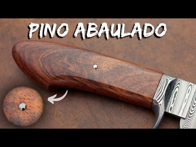 How to make a domed pin for knives! Narrated and complete tutorial