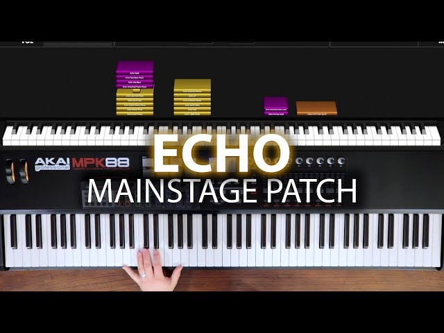 Echo MainStage patch keyboard cover- Elevation Worship