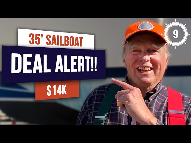 A Classic Sailboat for sale for $14,000! Gift-Wrapped Pearson Vanguard 33 - Ep 9