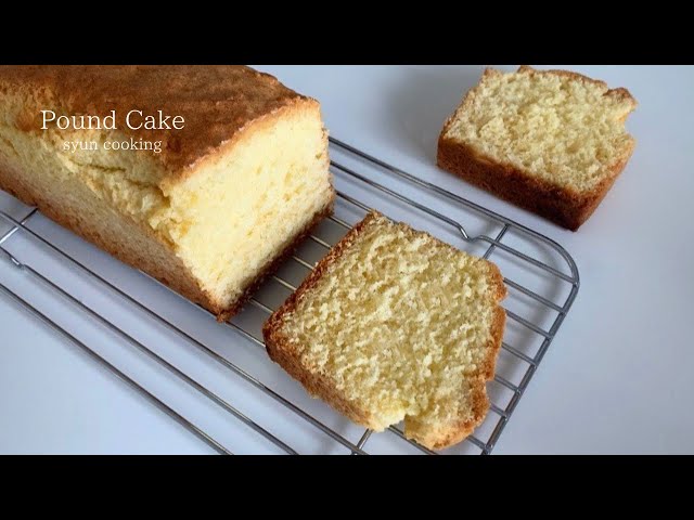 材料3つ！ホットケーキミックスでできる！簡単パウンドケーキ作り方 Pound Cake 파운드 케이크