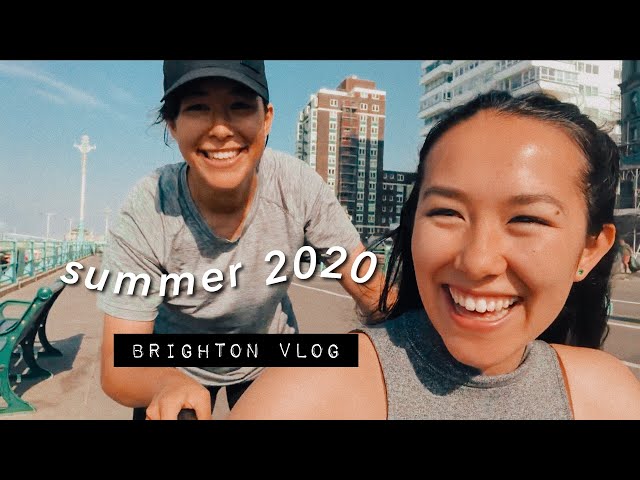 what I get up to in summer || Brighton vlog x Lingoda ad