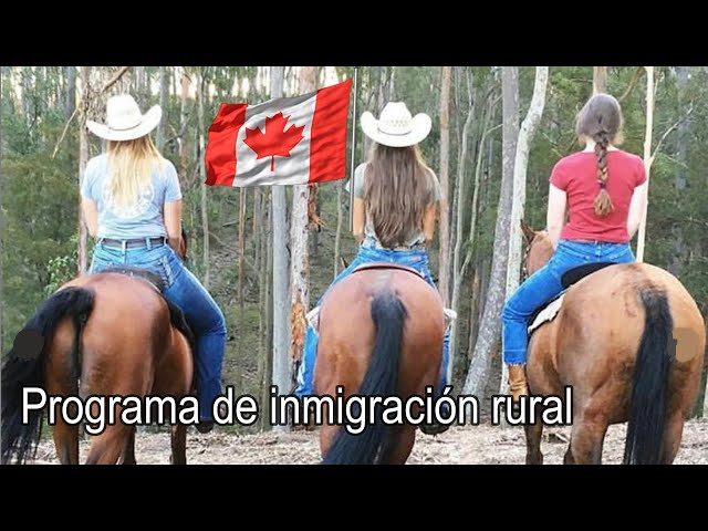 Pueblos con trabajo en Canadá ¿HAY SOLTER@S AHI? Inmigración rural y norte
