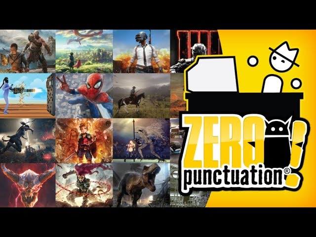 Every 2018 Zero Punctuation with No Punctuation