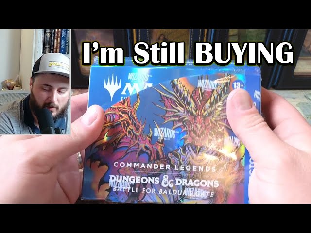 I am the only one buying?  Baldur's gate MTG Collector - Magic the gathering opening