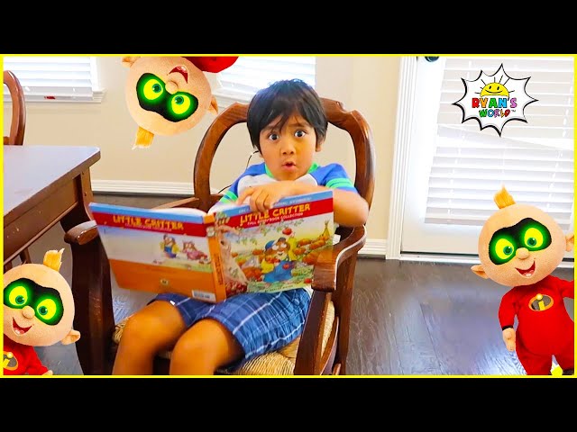 Ryan babysits Jack Jack Pretend Play with 1 hour compilation for kids!