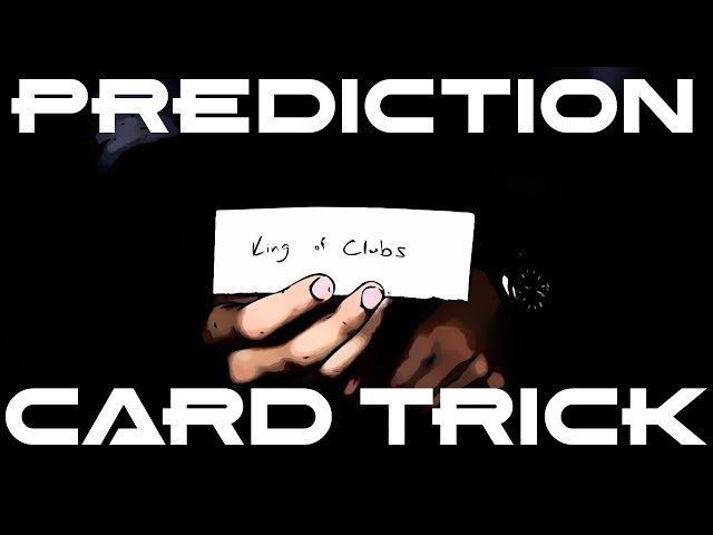 MIND BLOWING Prediction CARD TRICK Tutorial!