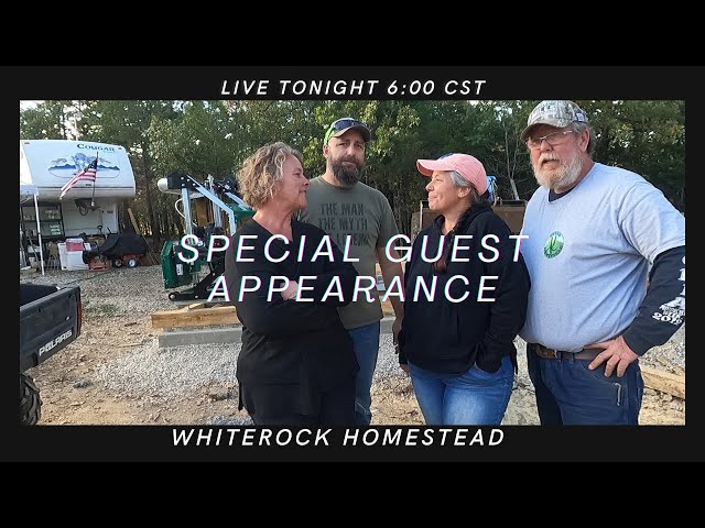JOIN US LIVE, we talk all things homesteading.