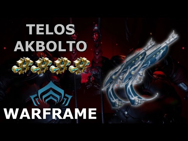 Warframe - Quick Look At Telos Akbolto (4 Forma Build)