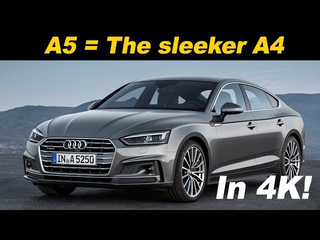 2018 / 2019 Audi A5 Sportback Review and Comparison