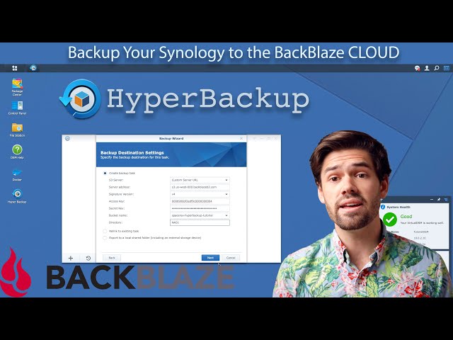 Backup Your Synology NAS to the BackBlaze Cloud with HyperBackup! // 4K TUTORIAL