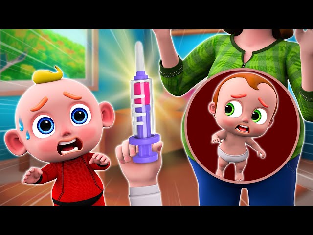 Time For a Shot 💊😷👩‍⚕️ | Taking Care of Baby 👶🏻🍼 | and More Nursery Rhymes & Kids Song #LittlePIB