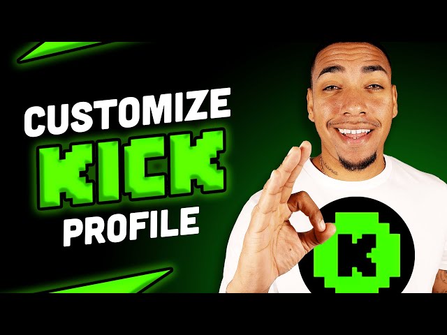 How to Customize Your Kick Channel in 4 Minutes