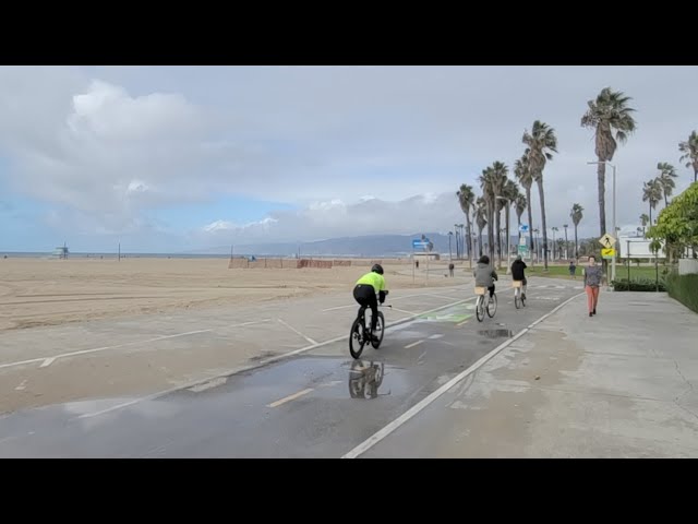Live From The Santa Monica Beach Bike Path