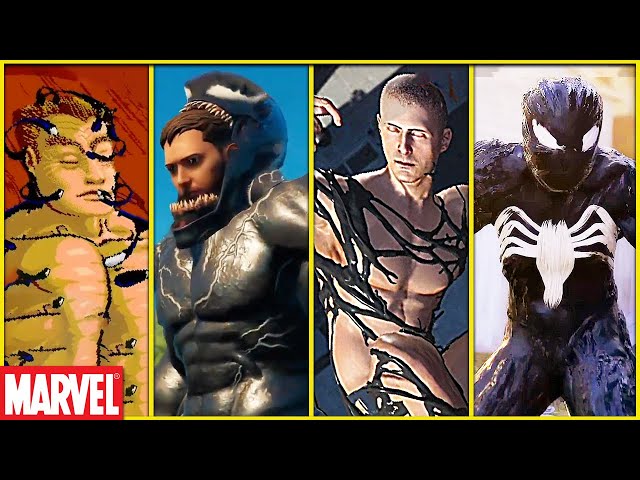 Evolution of Transformation into Venom in Video Games