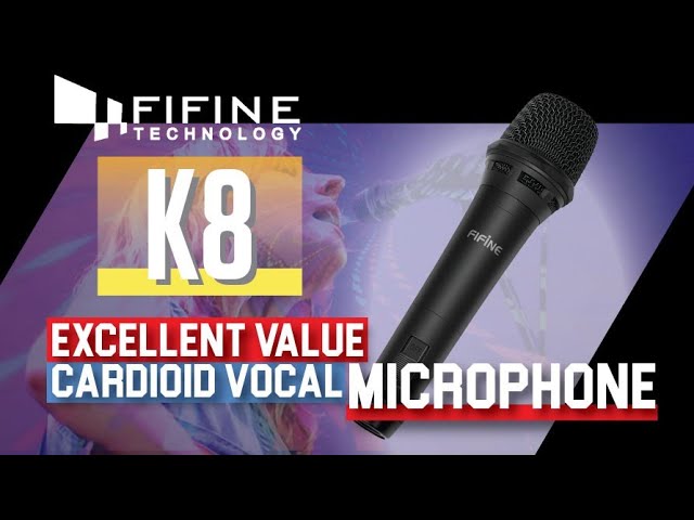 FiFine K8 - Excellent Value Cardioid Vocal Microphone
