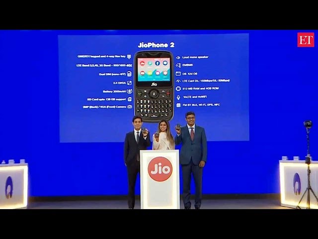 Jio Phone 2 at Rs 2,999: Key features, offer and launch date