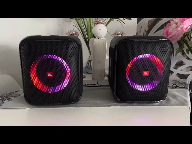JBL Partybox Encore Sound 25% Volume and Light Show