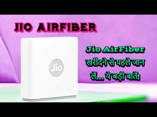 Jio air fiber 5g review in hindi 2024