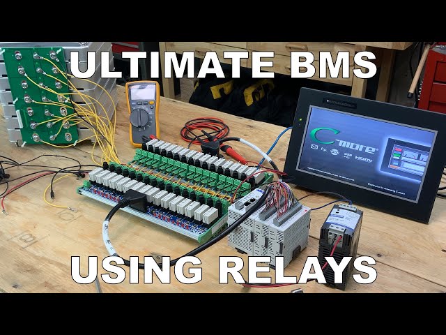 Off Grid: Ultimate BMS using Relays & PLC Control! (Most Customizable!)