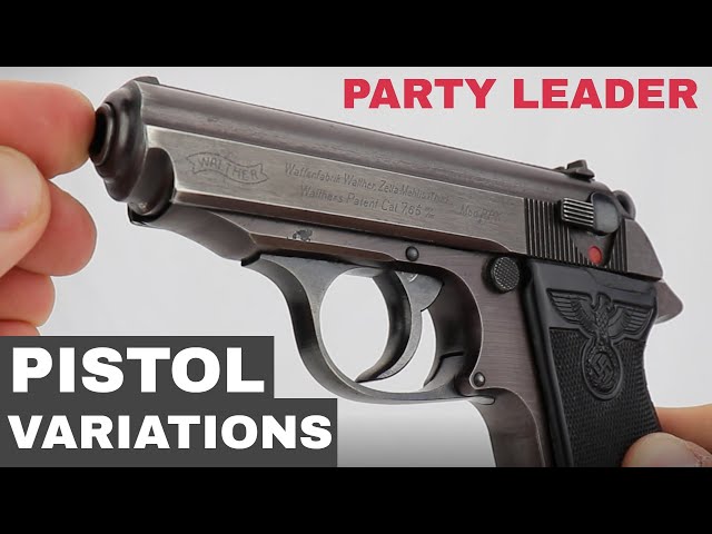 WW2 Nazi Party Leader Pistol Variations | Pre-1946 Walther PP's and PPK's