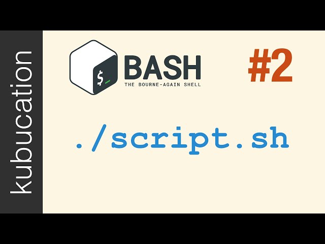 Learn about scripts, functions, chmod and set -e | #2 Practical Bash
