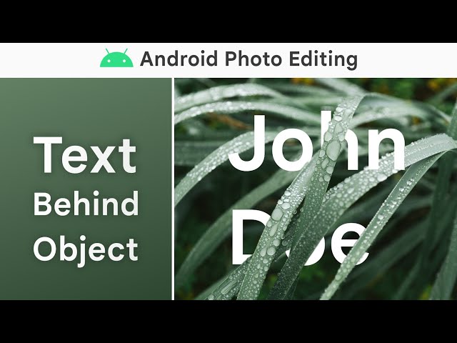 How To Place Text Behind An Object in a Photo | Android Photo Editing Tutorial | NH Soft
