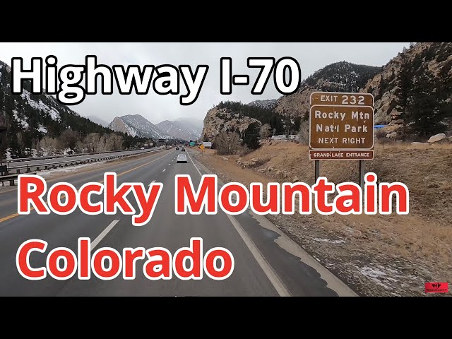Highway I-70 || Rocky Mountain | Colorado, USA