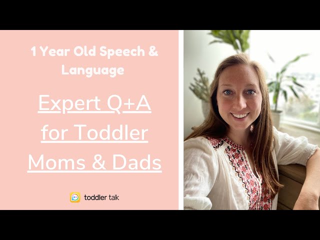 Expert Q+A with a Speech Therapist: Unlocking toddler speech & language milestones