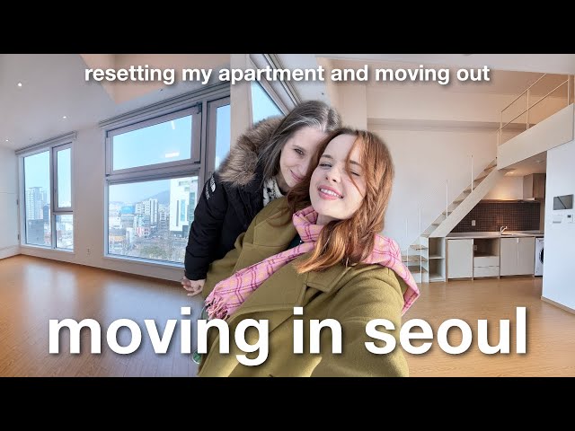 Moving in Seoul | Packing my apartment and resetting rental hacks vlog