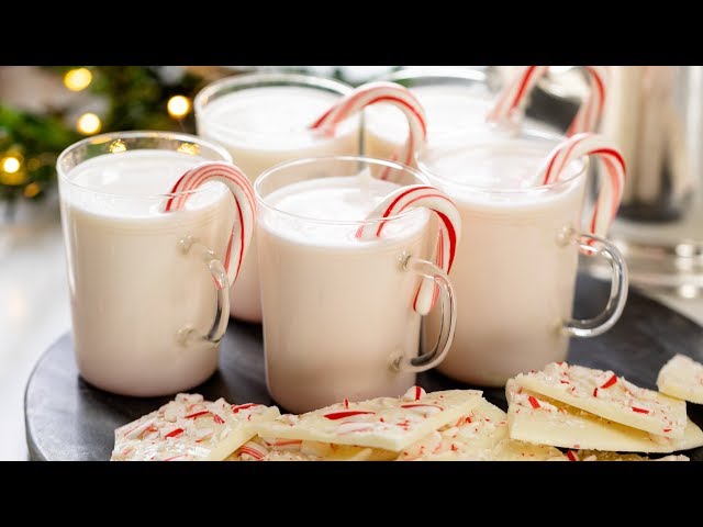 Peppermint Hot White Chocolate