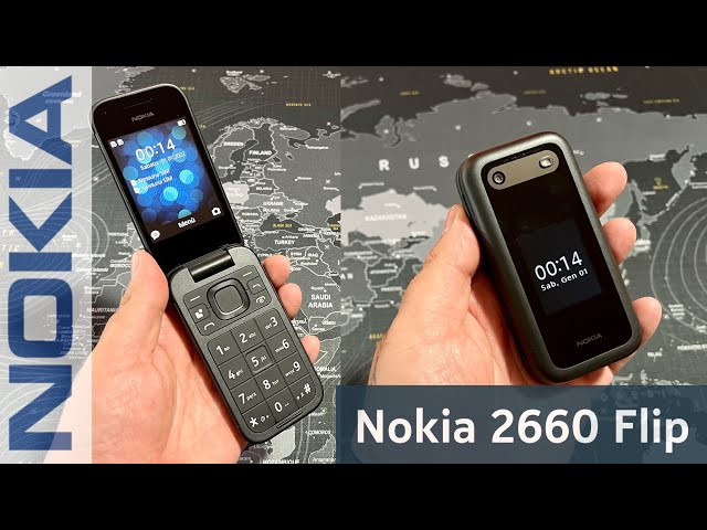NOKIA 2660 Flip 4G LTE - Unboxing and Hands-On