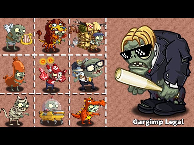 Garimp Legal VS All Imp Zombies - PvZ 2 Zombie Vs Zombies
