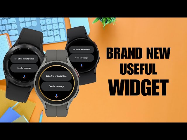 Brand New Useful Widget for Samsung Galaxy watch 6/5/4 !