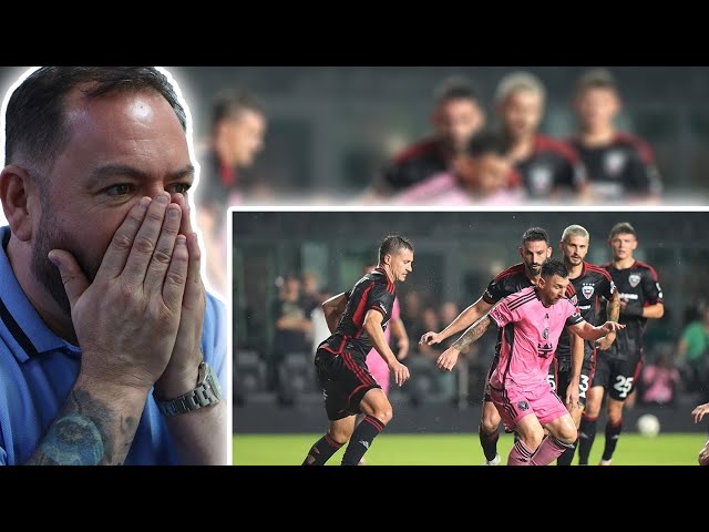 BRITS React to Inter Miami CF vs. D.C. United | Stoppage Time Stunner | Full Match Highlights