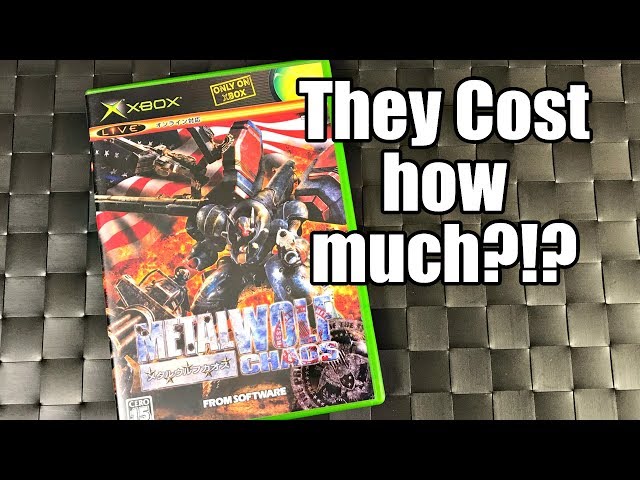 Stupidly EXPENSIVE & Rare Original XBOX Games - They Cost HOW MUCH?!