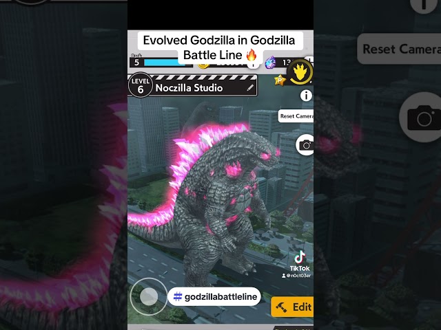Fearsome Godzilla Has Evolved 💥 #godzilla #godzillaxkongthenewempire #godzillakingofthemonsters