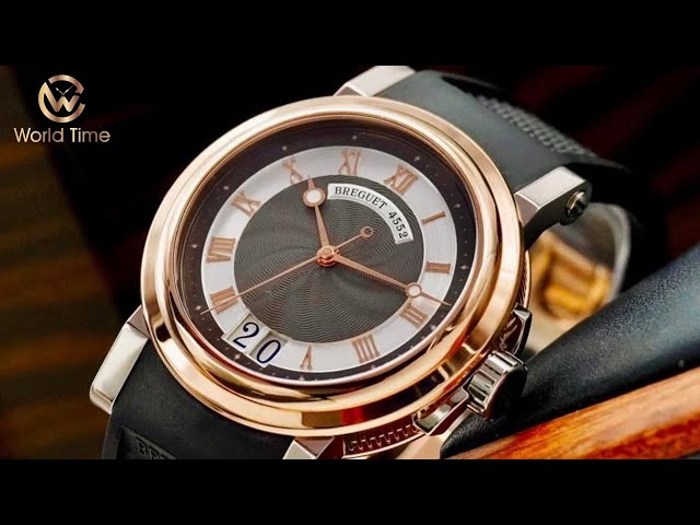Review Đồng Hồ Breguet Marine Automatic Big Date 5817BE/Z2/5V8 Rose gold and White Gold