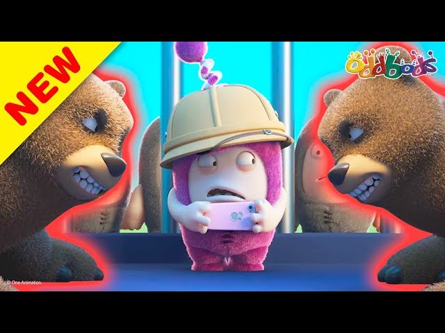 Oddbods | NEW | PARTYING WITH THE BEARS | Funny Cartoons For Kids