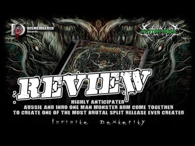 Review - Infinite Dexterity Split - Rotten Music - Dani Zed  - Death Metal