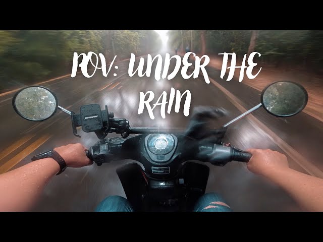 Ride with Me: Under the Rain in Siem Reap #supercub #c125